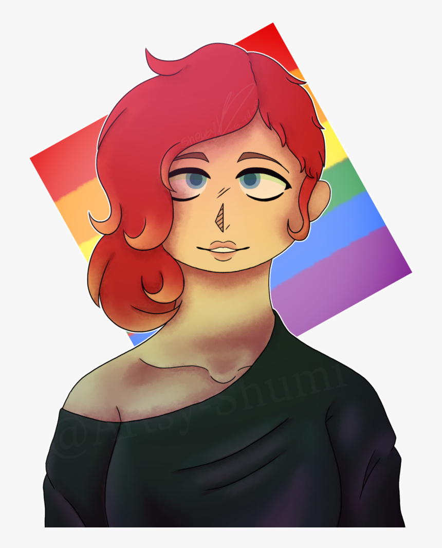 Artsy Drawing Portrait, HD Png Download