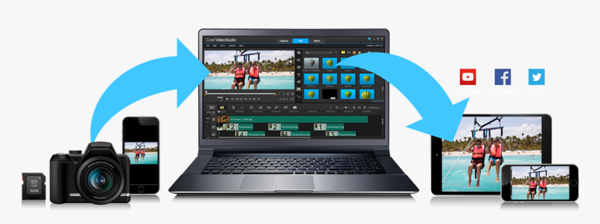 Montage Video Png, Transparent Png