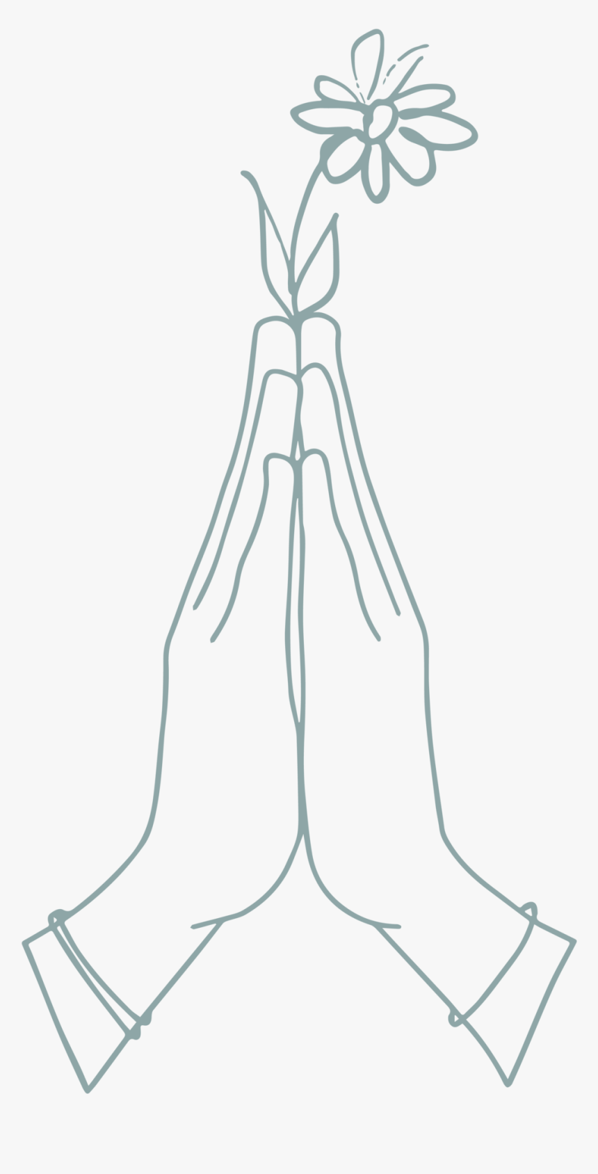 Icon Praying Hands Dream, HD Png Download