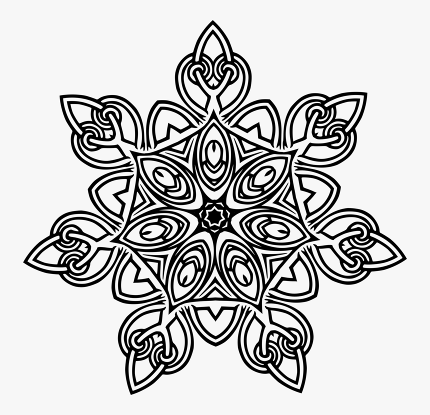 Line Art,flower,leaf, HD Png Download