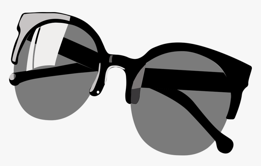 Sunglasses, Black Glasses, Accessory, In The Summer, HD Png Download