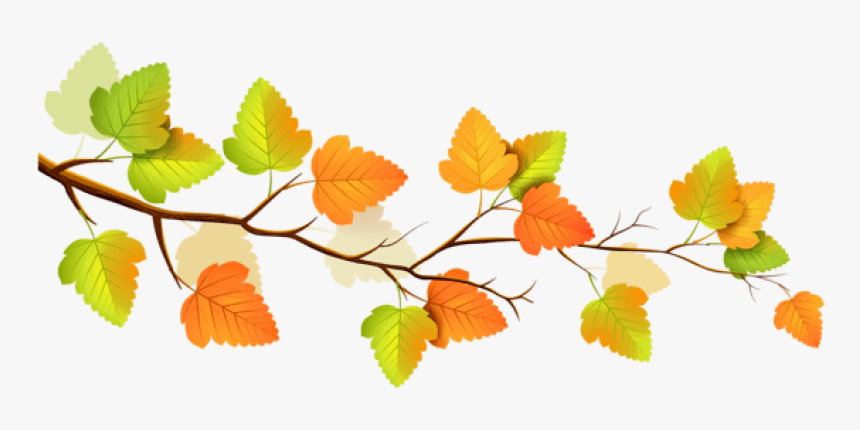 Fall Clipart Branch, HD Png Download