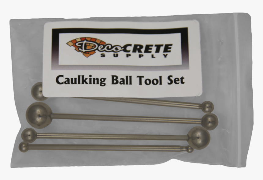 Metal Ball Caulking Tool Set, HD Png Download