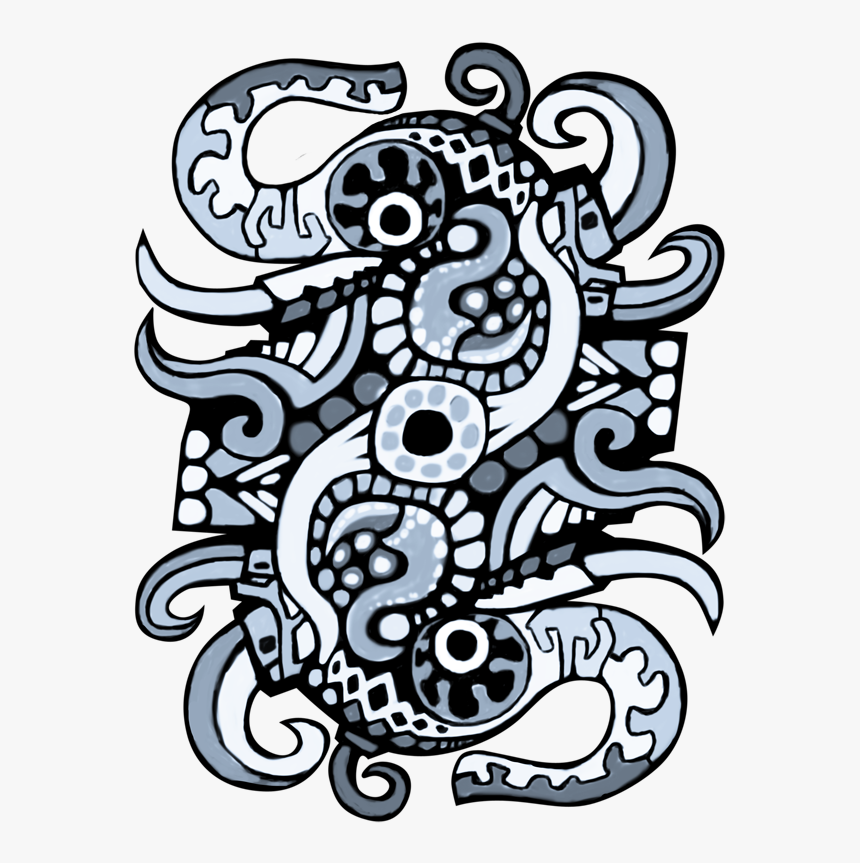 Elephant Design Digital Painting, HD Png Download