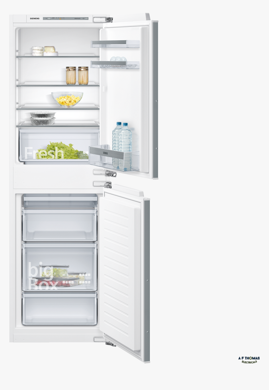 Siemens Ki85vvf30g Built In Fridge Freezer 50/50, HD Png Download