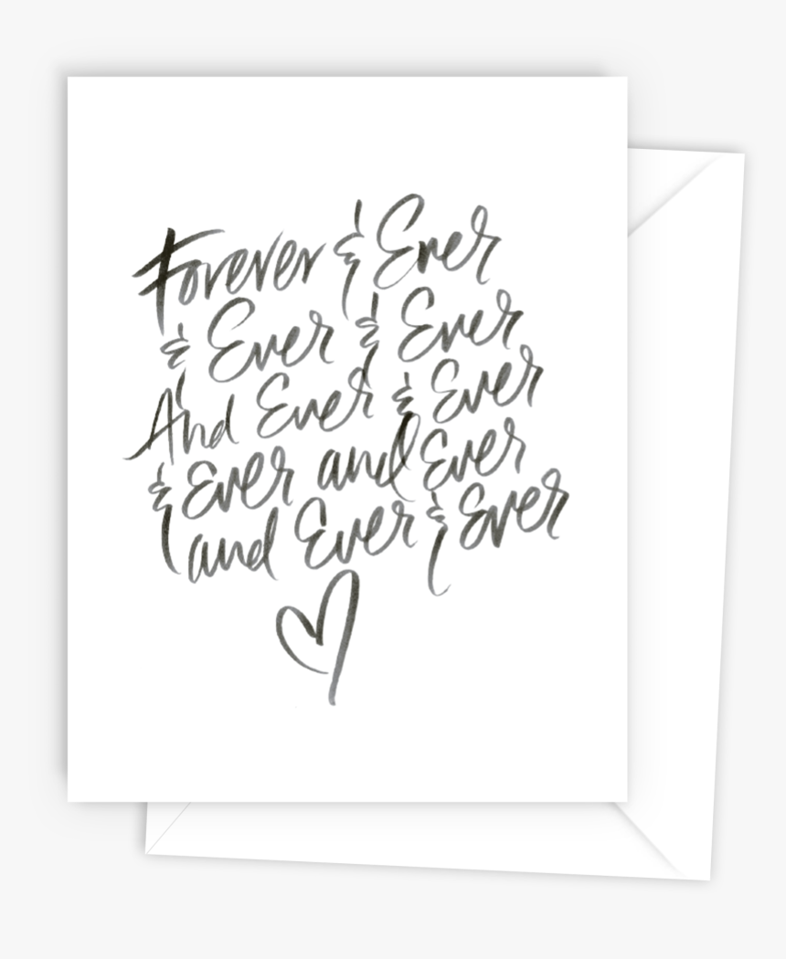 Love Everandever Blankcard Mockup, HD Png Download