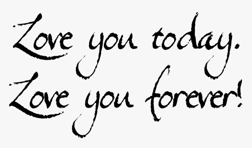 #caligraphy #love #forever #quote, HD Png Download
