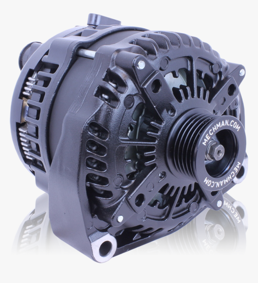 320 Amp High Output Black Alternator For Chevy / Gmc, HD Png Download
