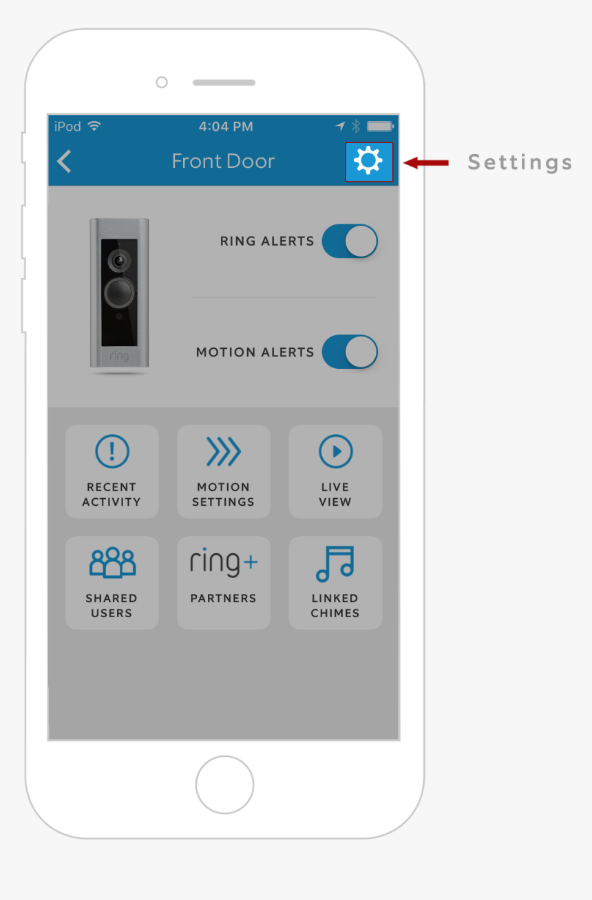Ringing Bell Icon Png, Transparent Png