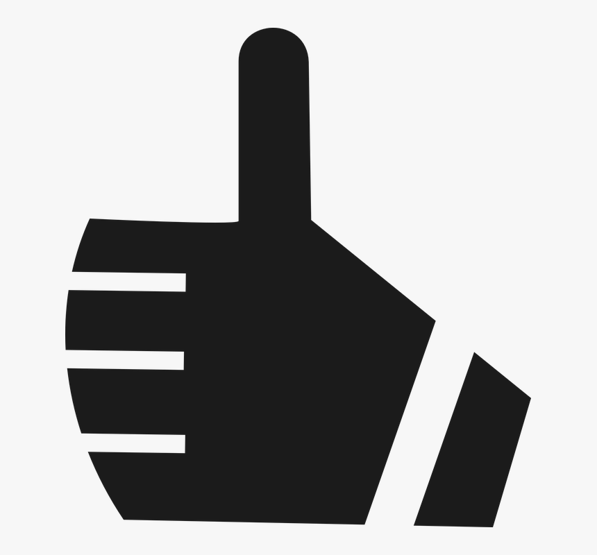 Thumb Is Still Top, Like, Hand, Social Media, Icon, HD Png Download
