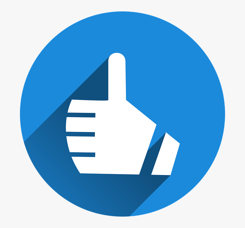 Thumb Is Still Top, Like, Hand, Social Media, Icon, HD Png Download