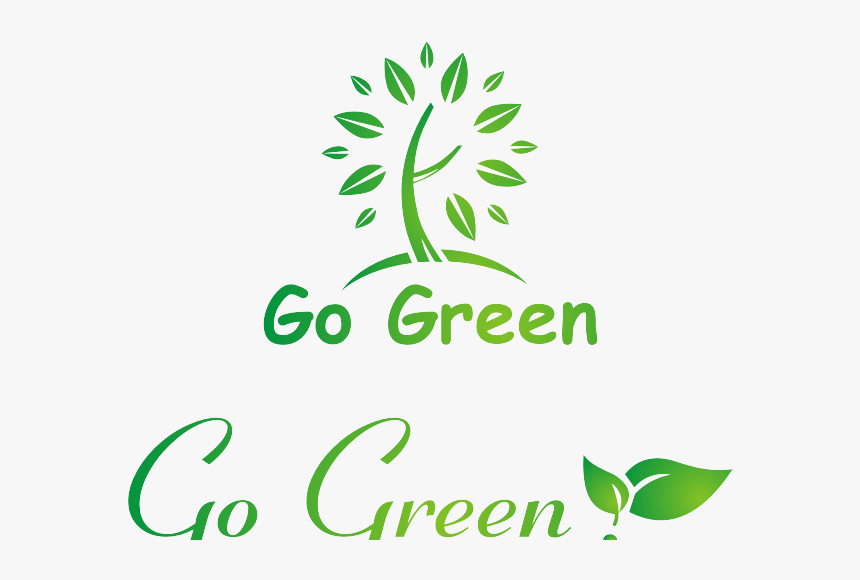 Go Green Png, Transparent Png