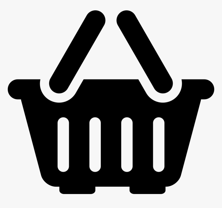 Empty Shopping Basket, HD Png Download