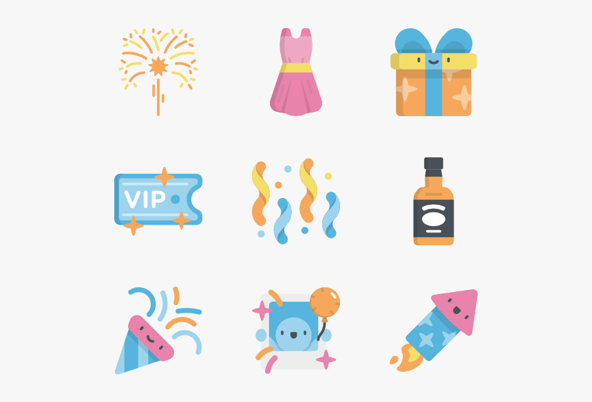 New Year Icon Png, Transparent Png