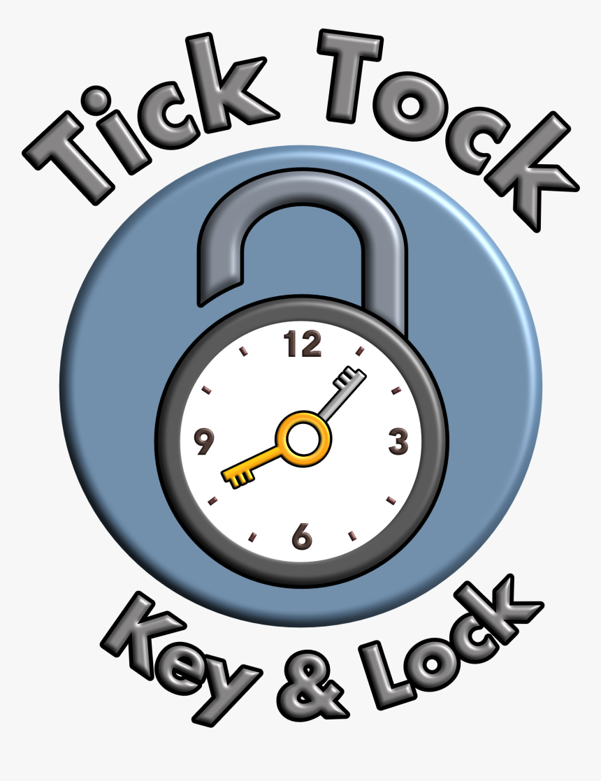 Tick Tock Key & Lock, HD Png Download