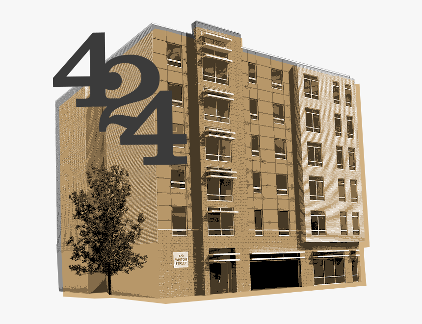 Apartment Building Png, Transparent Png