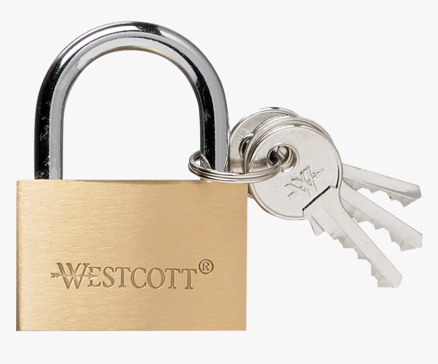 Product Image 38061 
							title Westcott® Key Lock, HD Png Download