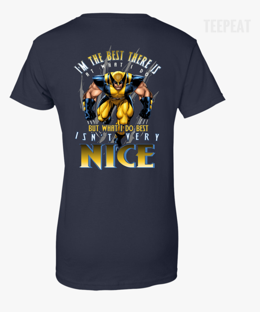 Wolverine Movie Ladies Tee Apparel Teepeat 
 Class, HD Png Download