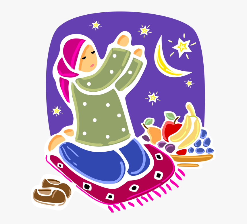Vector Illustration Of Eid Al-fitr Islamic Religious, HD Png Download