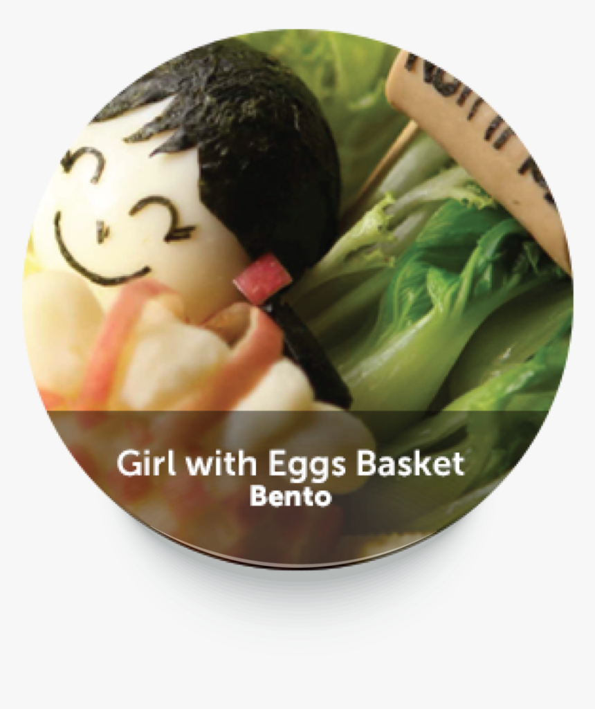 Roundbuttonfunbento-06, HD Png Download