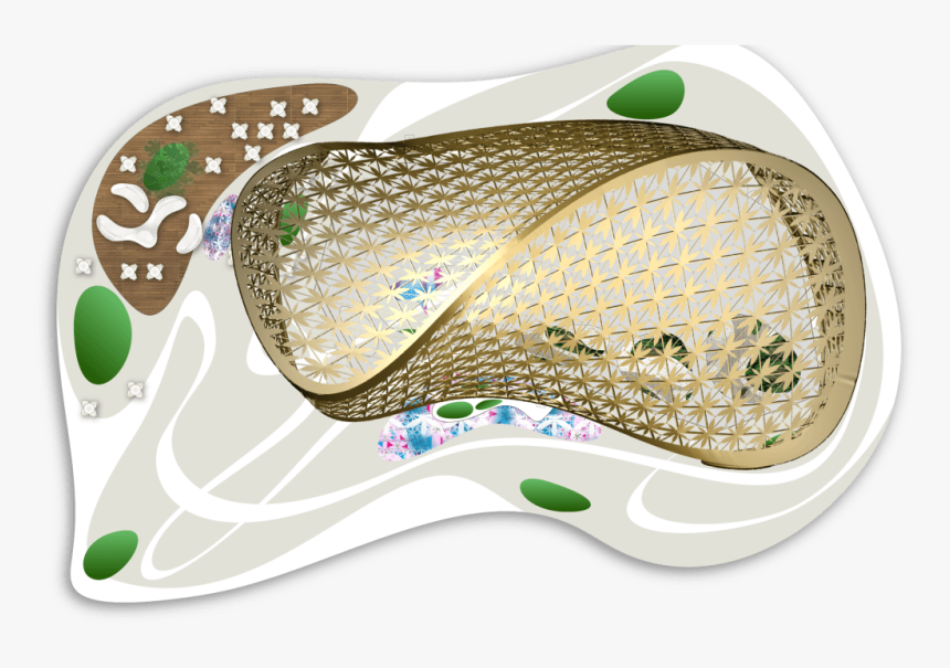 Butterfly Pavillon Plan, HD Png Download