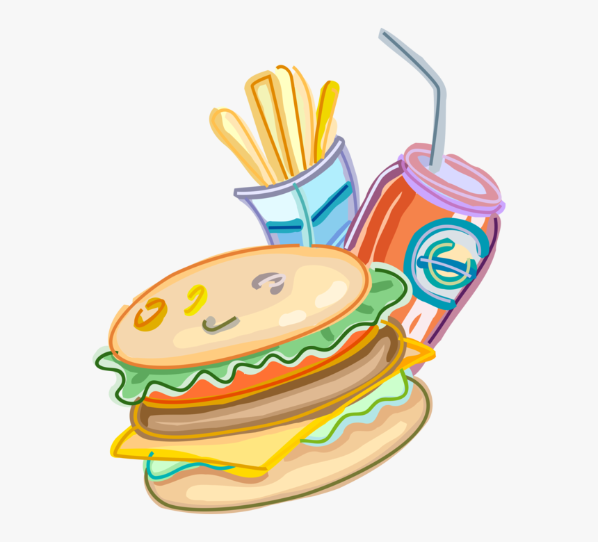 Fries Vector Fast Food, HD Png Download