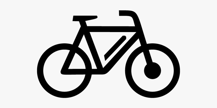 Black E-bike, HD Png Download