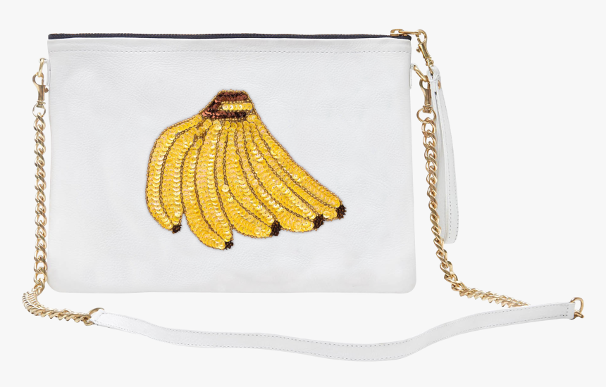 White Banana Bunch Bag, HD Png Download