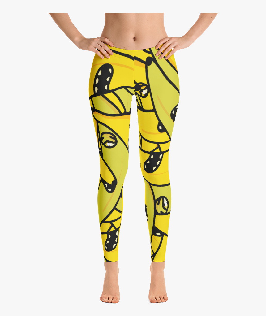 Banana Bunch Leggings, HD Png Download