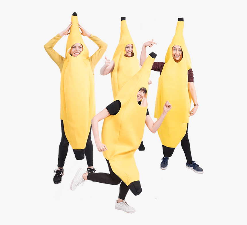 Banana Bunch Group Costume, HD Png Download
