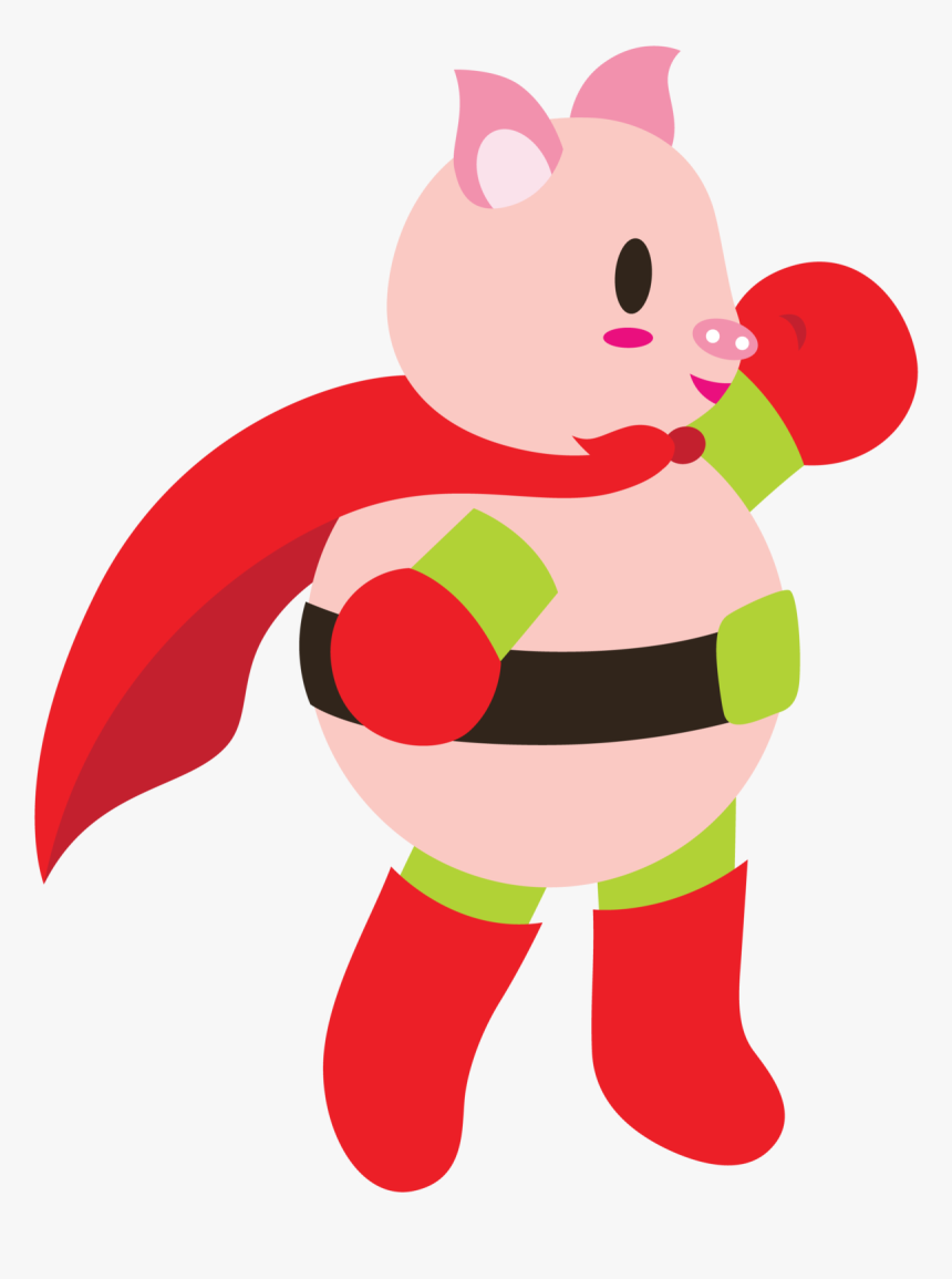 Tattoo Artist Dog Illustration Piggy Red Easytatt Clipart, HD Png Download