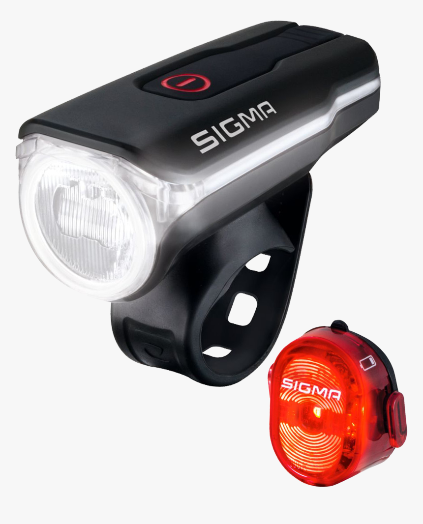 Sigma Aura 60 Front Light & Nugget Ii Rear Light Set, HD Png Download