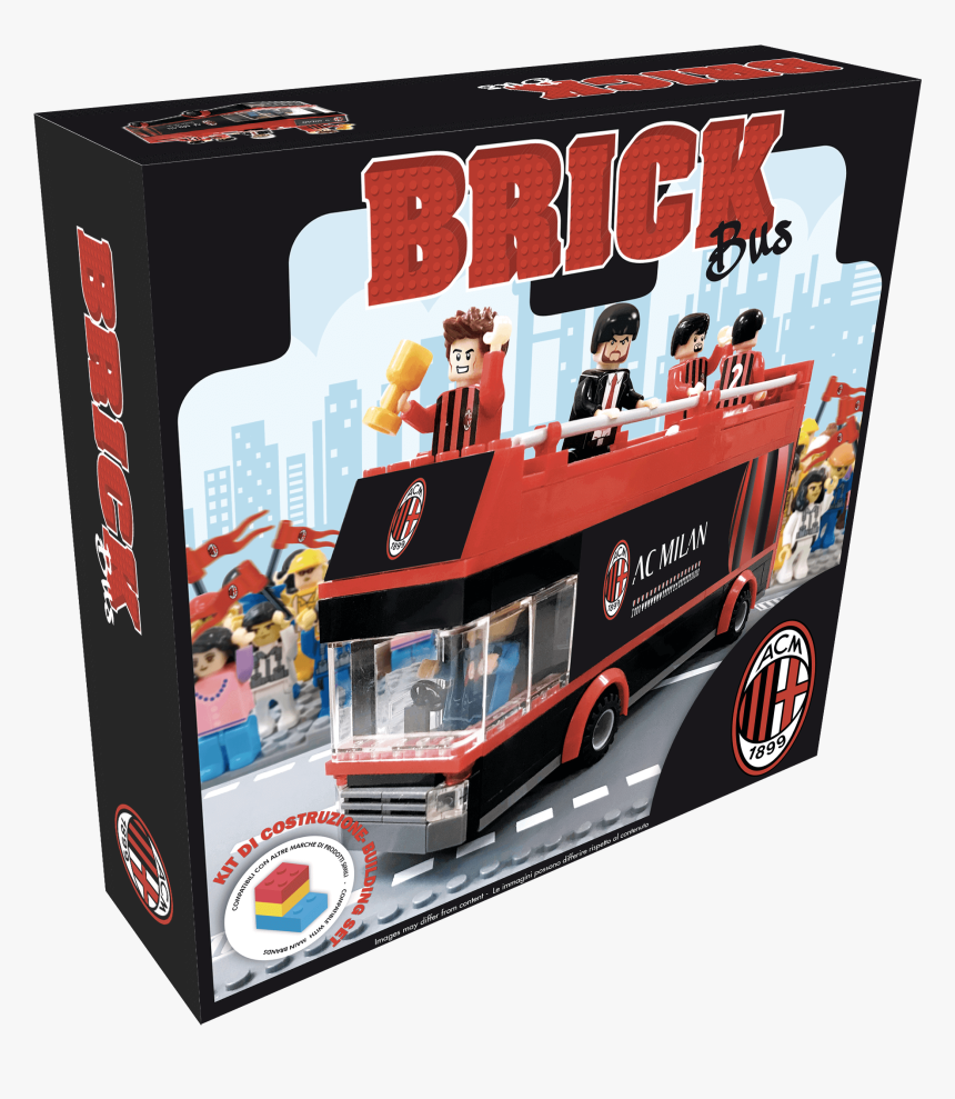 Brick Bus Ac Milan, HD Png Download
