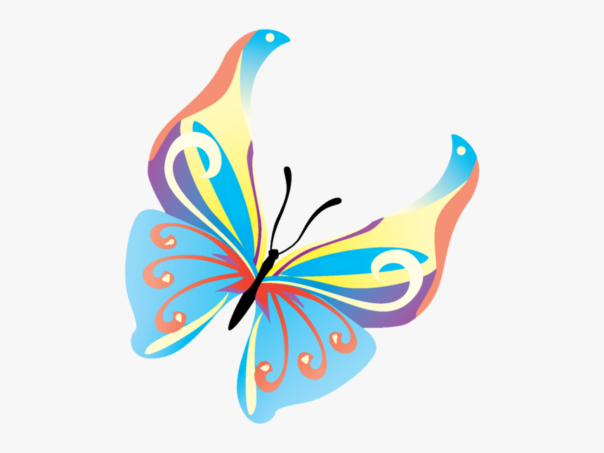 Butterflies Vector Transparent Background, HD Png Download