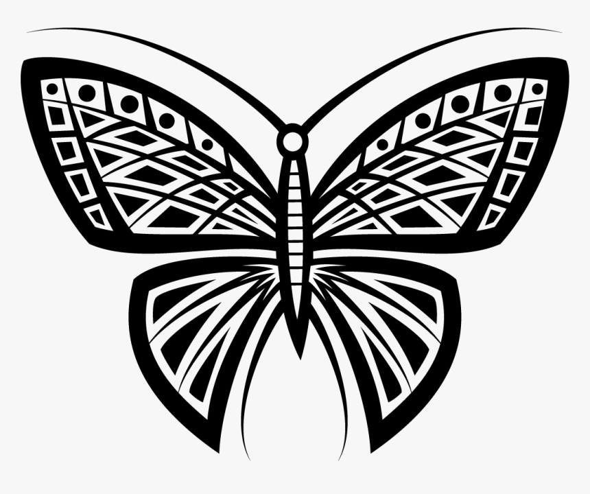Butterfly Tattoo Designs Clipart Png, Transparent Png