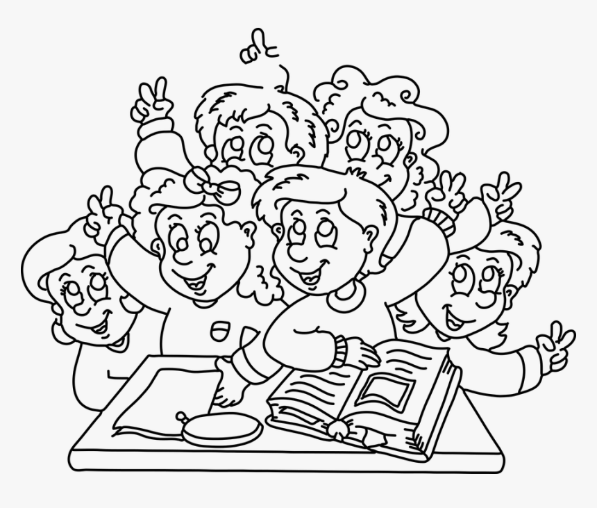 Children, School, Learn, Tasks, Happy, Happiness, HD Png Download
