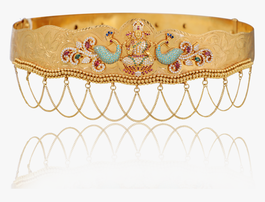 Divine Goddess Lakshmi Gold Waist Belt, HD Png Download