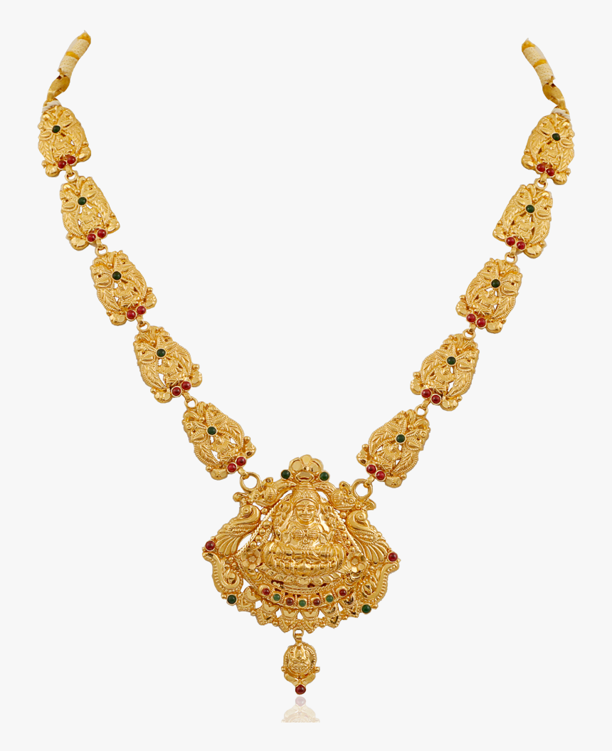 Goddess Lakshmi Engraved Necklace, HD Png Download