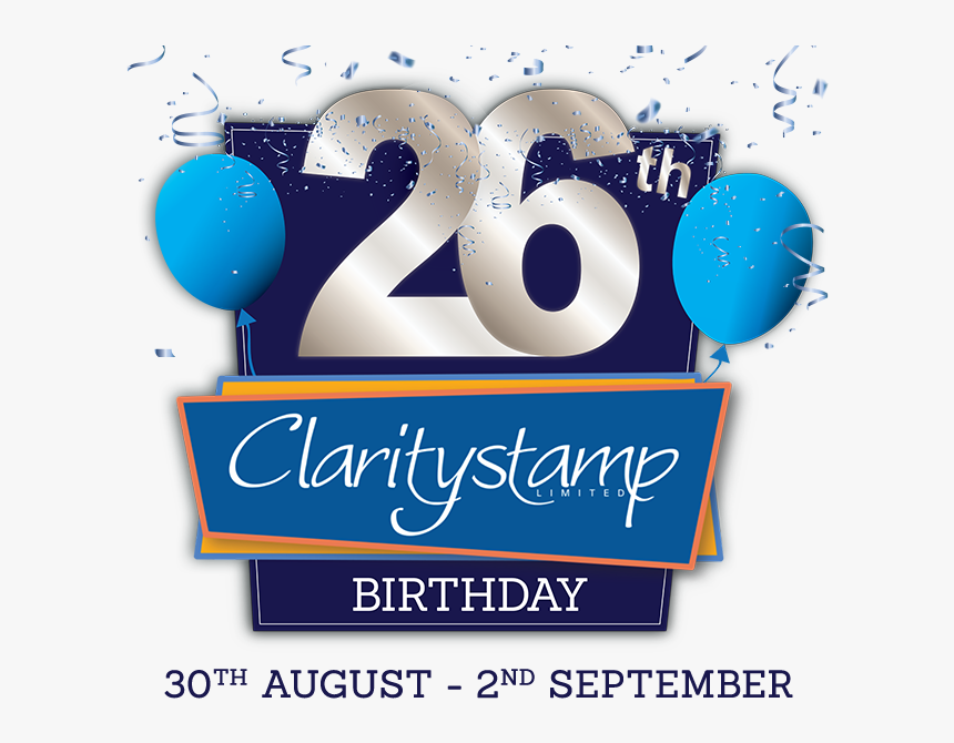 Claritystamp Birthday, HD Png Download