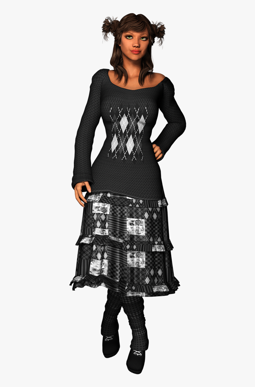 Lady Hair Png, Transparent Png