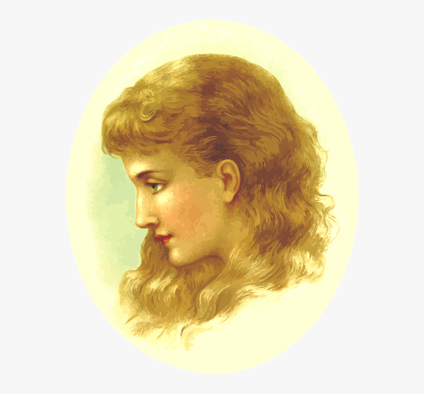 Girl, Hair, Head, Lady, Portrait, Woman, HD Png Download
