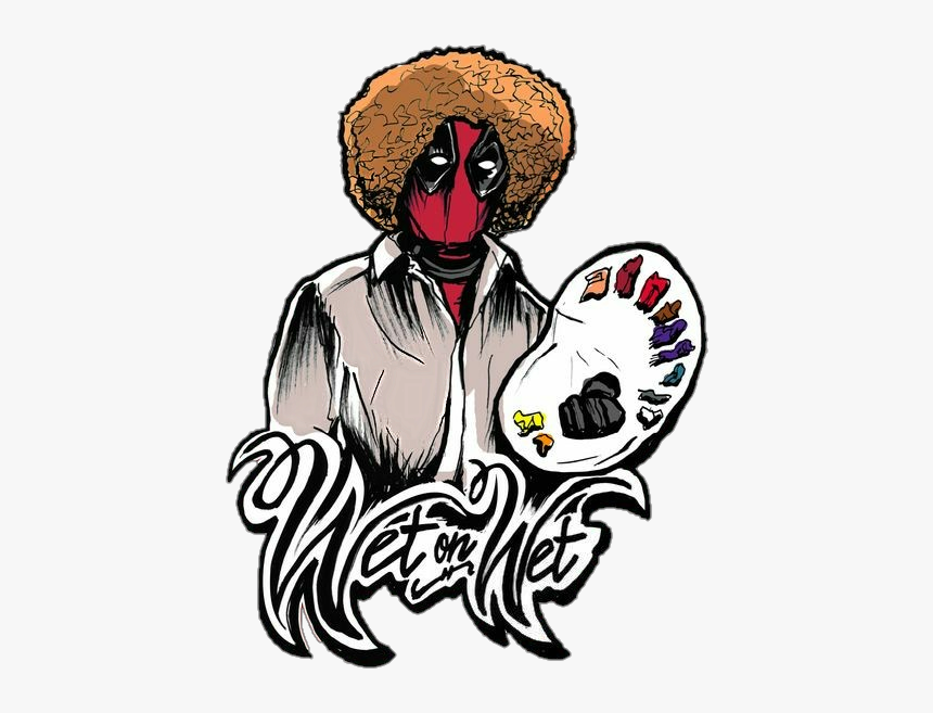 #deadpool #multicolor #movies #movie #funny #painting, HD Png Download