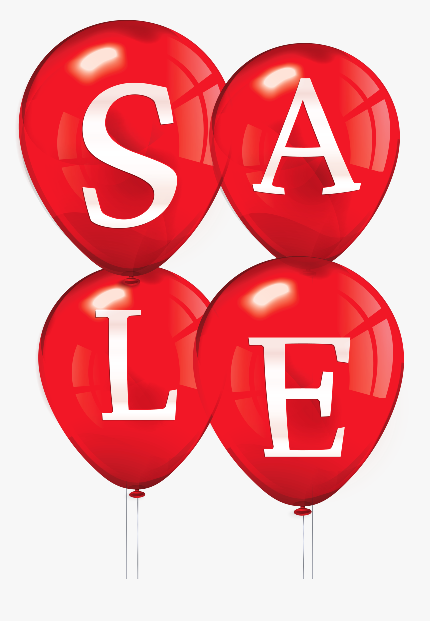 Sale Balloons Png Clipart Picture, Transparent Png