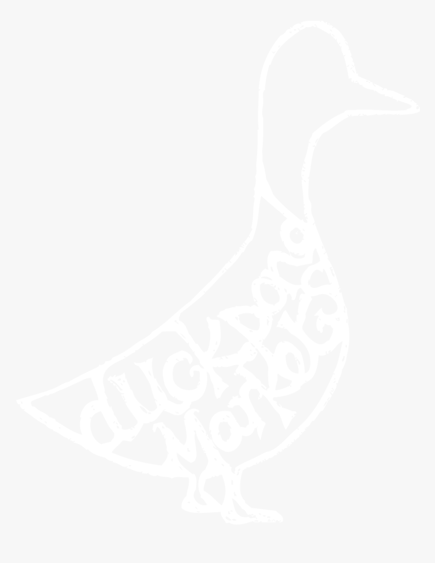 Duck Pond Logo White No Text, HD Png Download