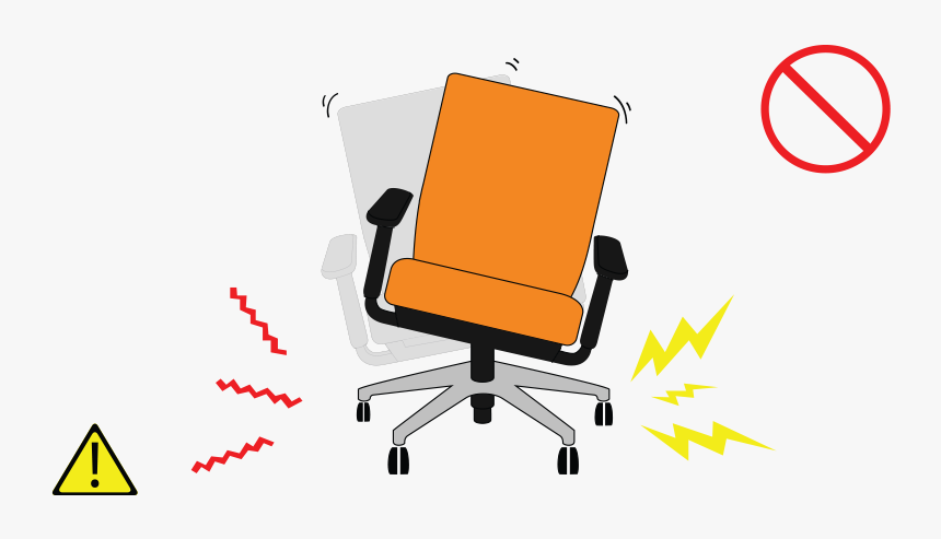 Revolving Chair Png, Transparent Png