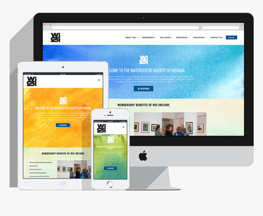 Indianapolis Nonprofit Website Design, HD Png Download