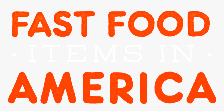 Fast Food Items In America, HD Png Download