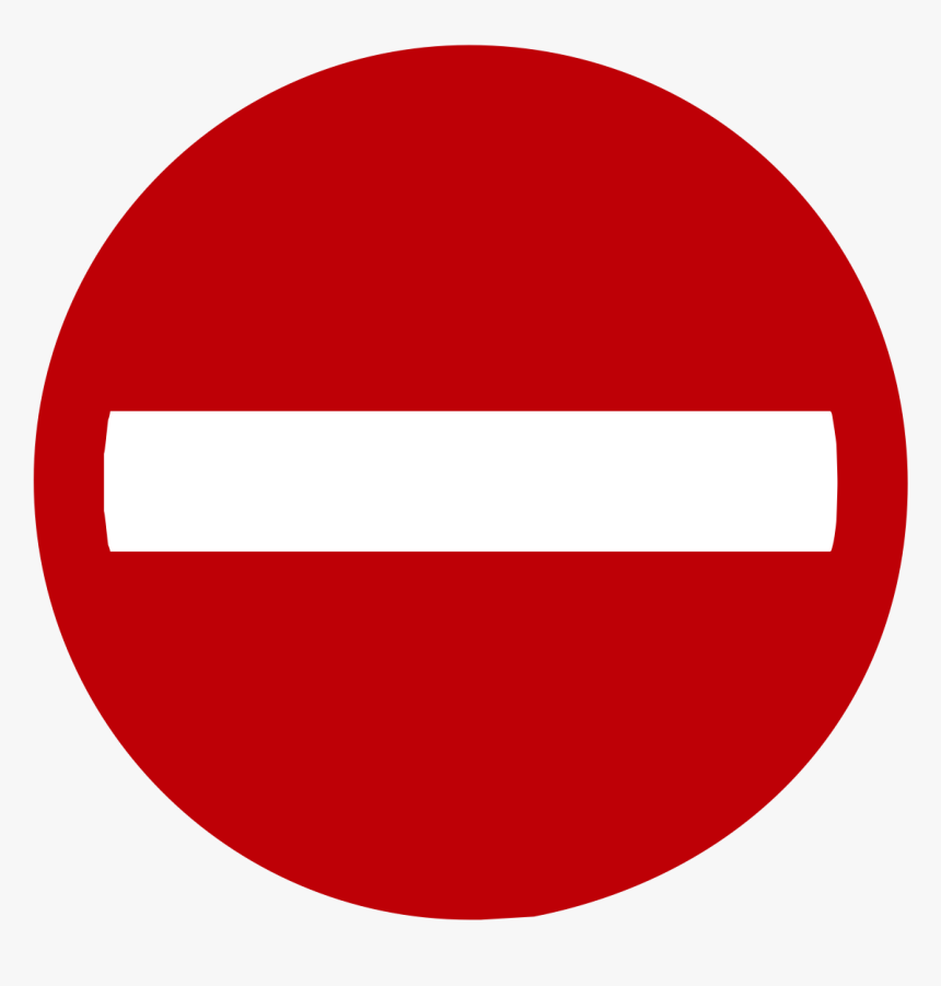 Indonesian Road Sign B2b, HD Png Download