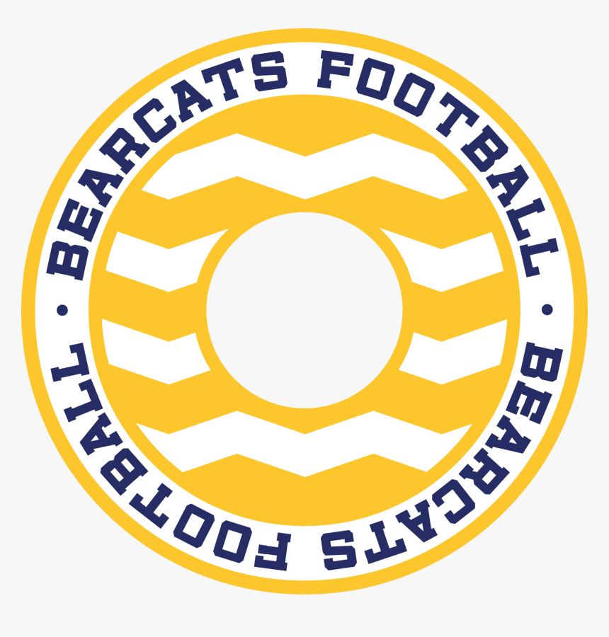 Bearcats Football Chevron Monogram Frame, HD Png Download