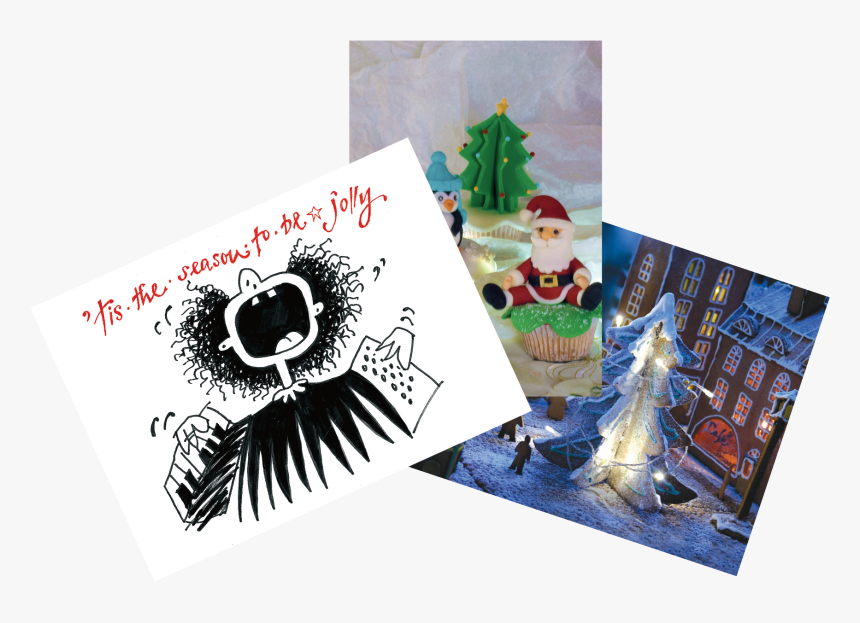 Christmas Cards Png, Transparent Png